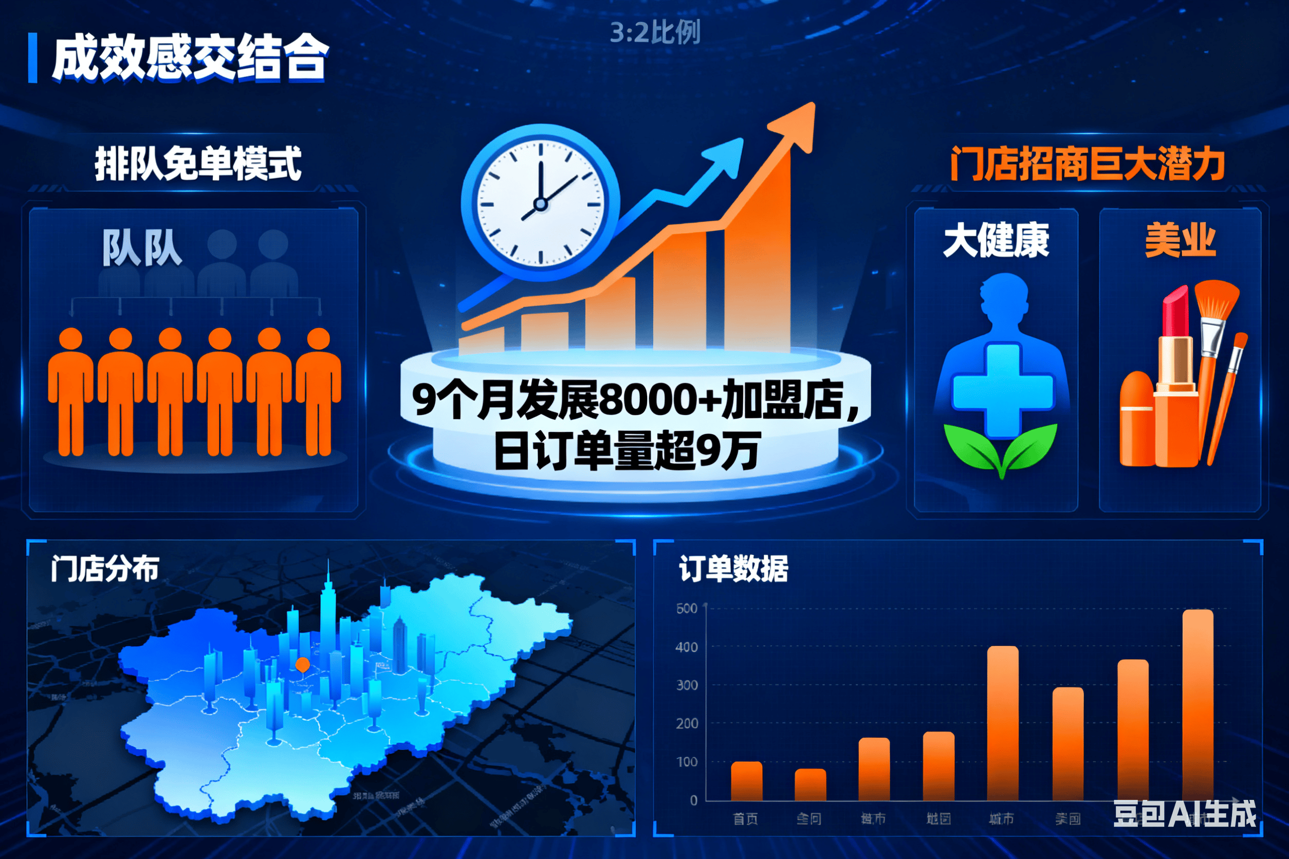 成功案例剖析:排队免单模式助力大健康领域快速扩张